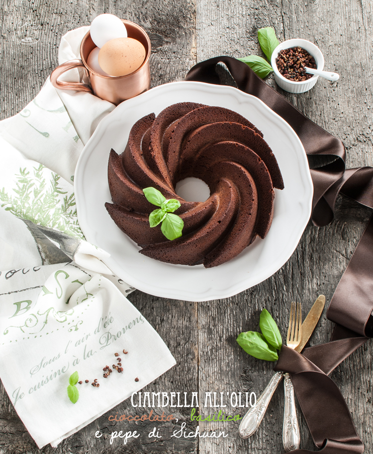 ciambella, nordica ware, heritage, cioccolato, basilico, pepe sichuan, spezie, colazione, easy