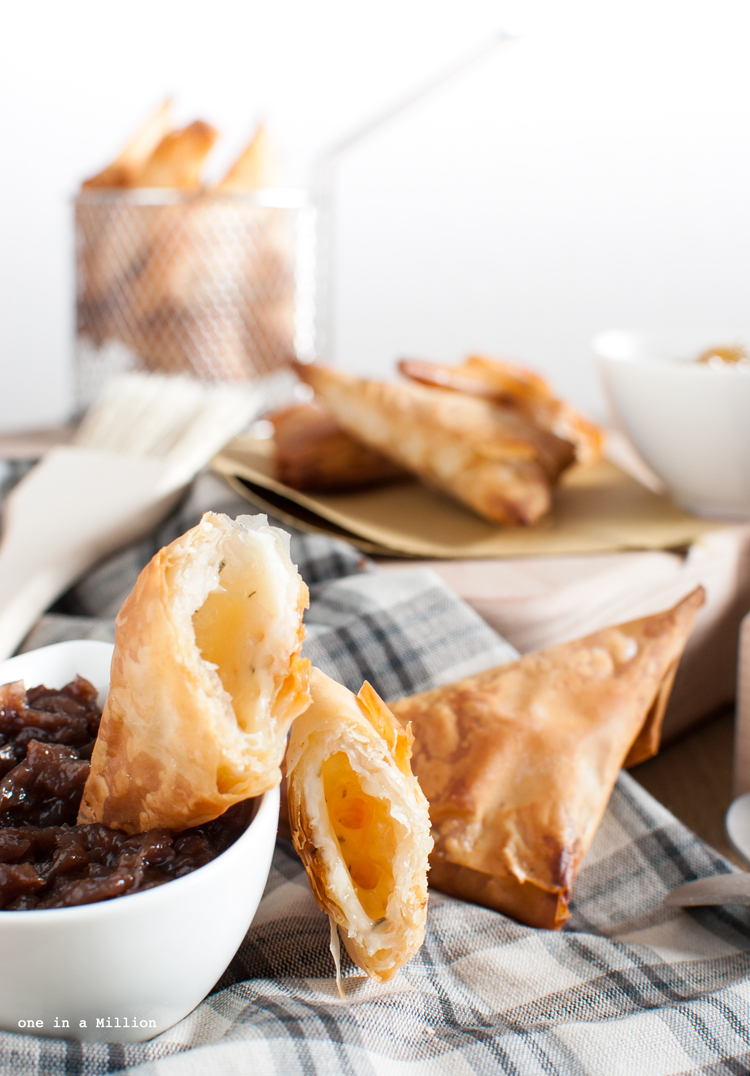 samosa, formaggio, pasta fillo, easy, easy in 20 minuti, forno