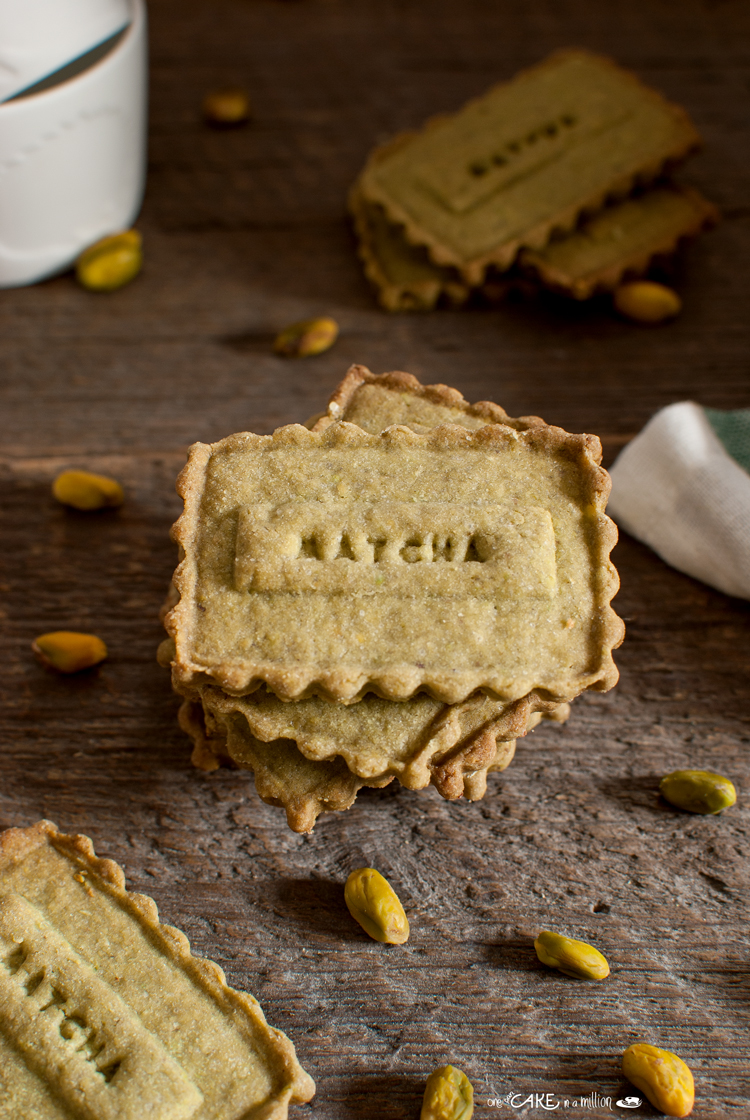 biscotti matcha