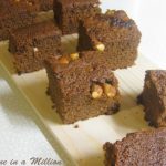 Brownie al caramello e noci